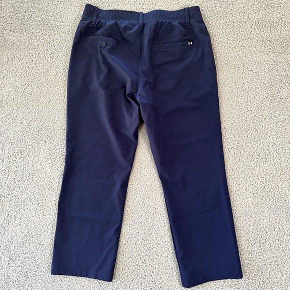 Under Armour Pants Men's 34x30 Blue Performance Golf Activewear(32x30 Actual)‎ - Picture 12 of 14